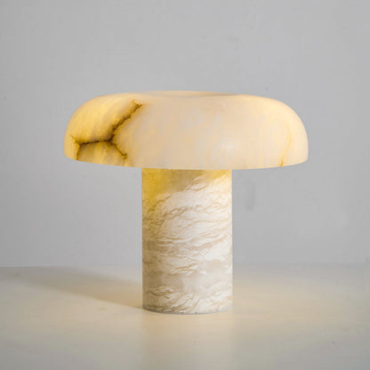 Mushroom Type Alabaster Table Lamp