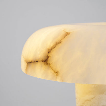 Mushroom Type Alabaster Table Lamp