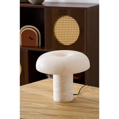 Mushroom Type Alabaster Table Lamp