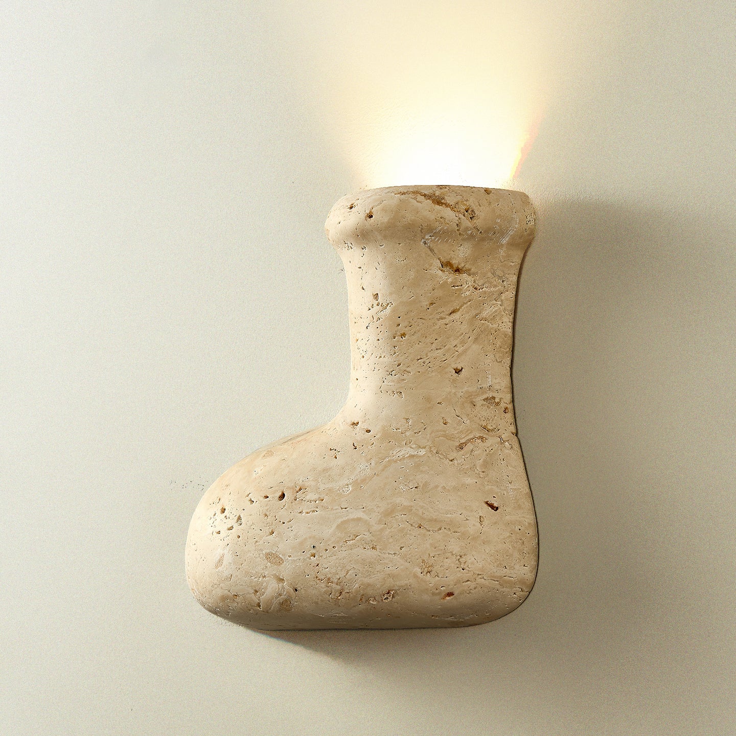 Mya Travertine Wall Lamp