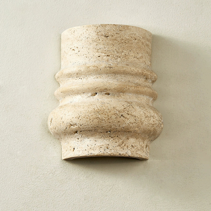 Mya Travertine Wall Lamp