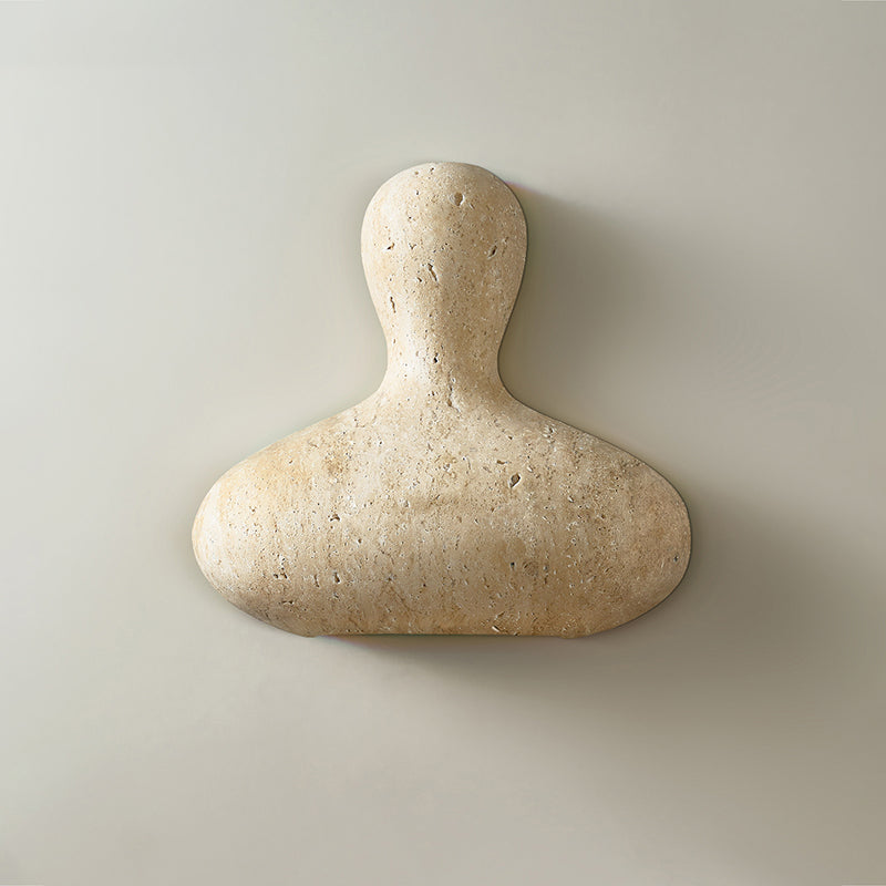 Mya Travertine Wall Lamp