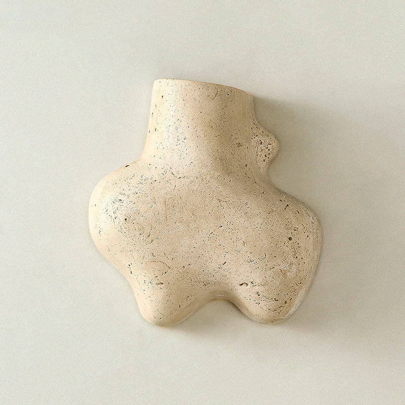 Mya Travertine Wall Lamp