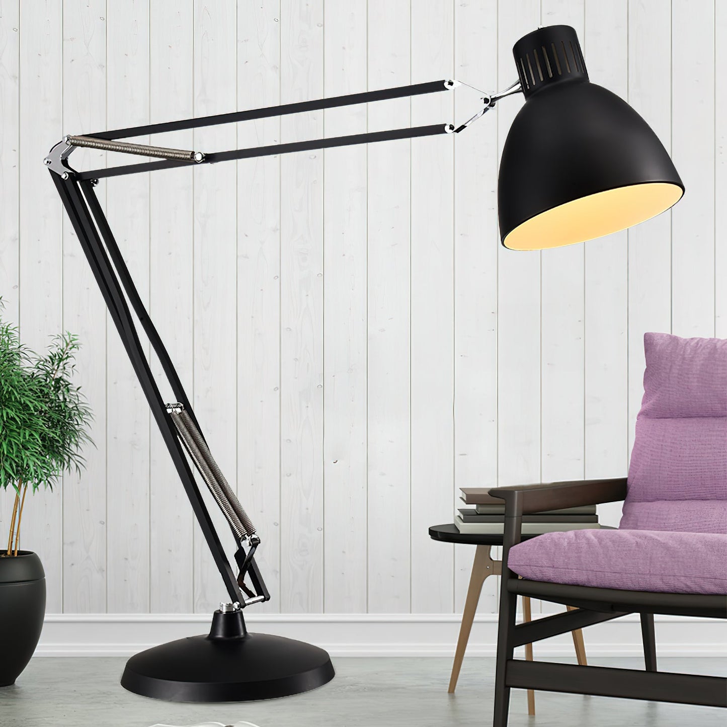 Oversized Industrial Floor Lamp