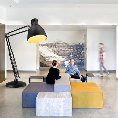 Oversized Industrial Floor Lamp