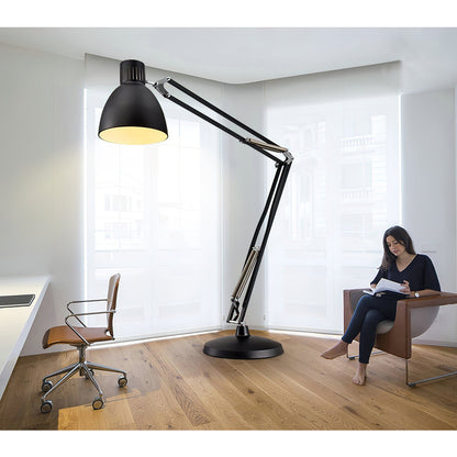 Oversized Industrial Floor Lamp