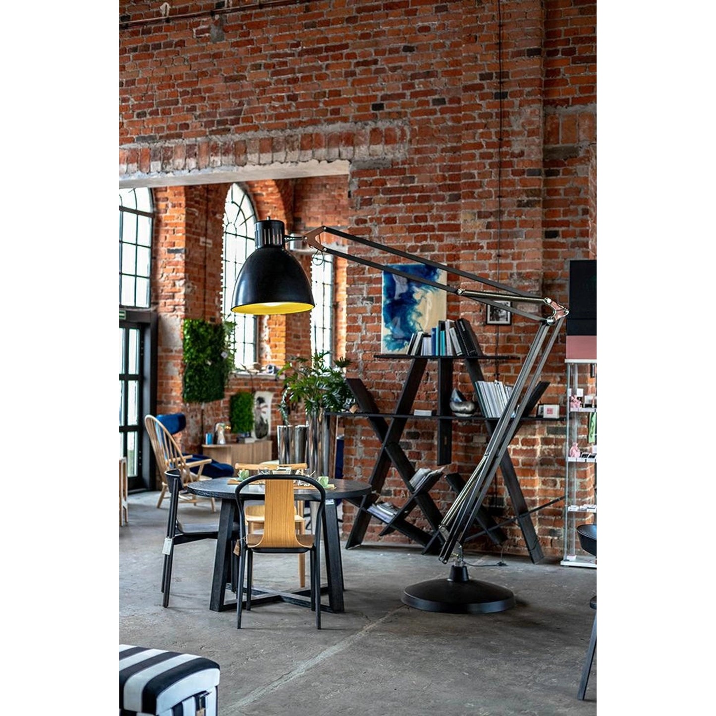 Oversized Industrial Floor Lamp