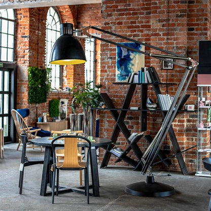 Oversized Industrial Floor Lamp