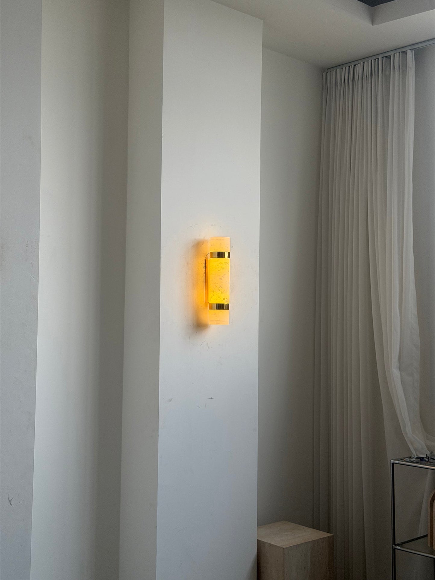 Natalia Onyx Wall Lamp