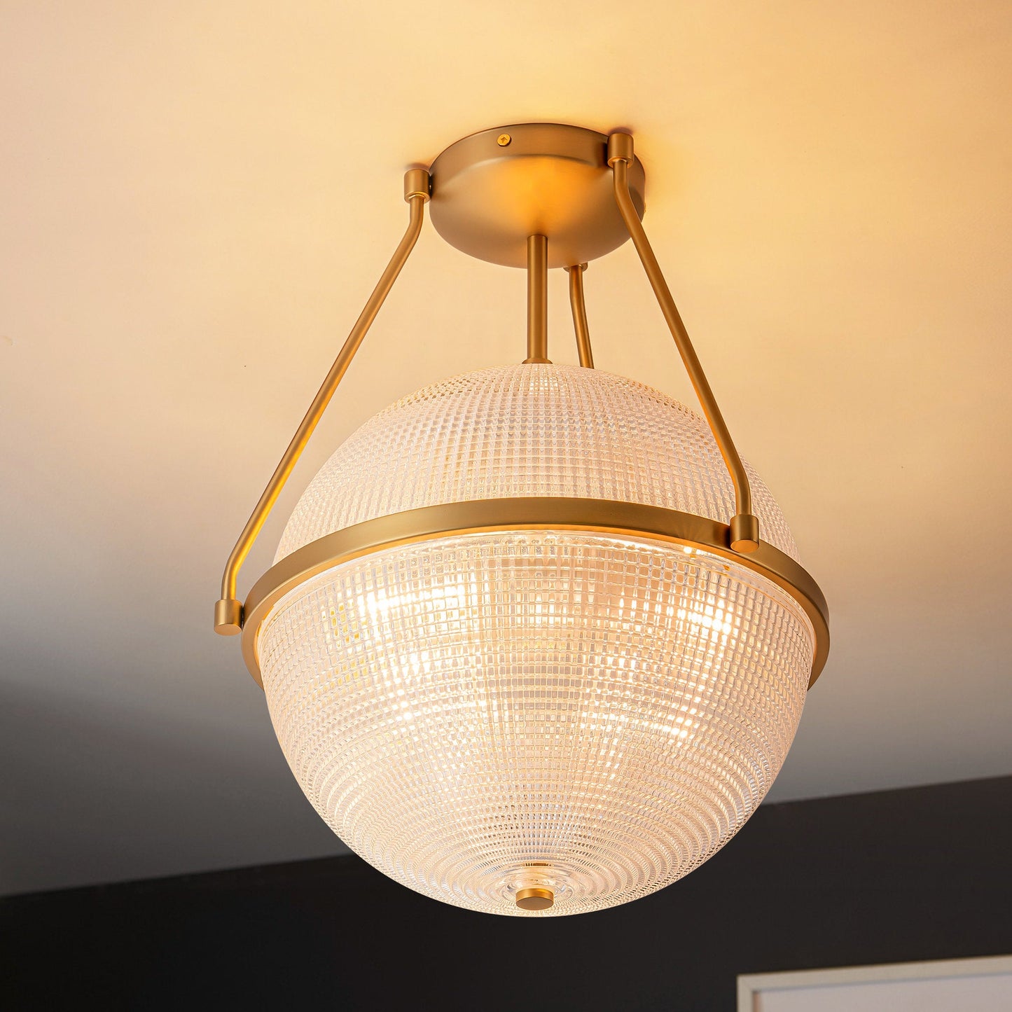 Neven Glass Ceiling Lamp