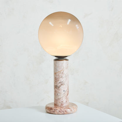 Nordlux Lilly Pink Marble Table Lamp