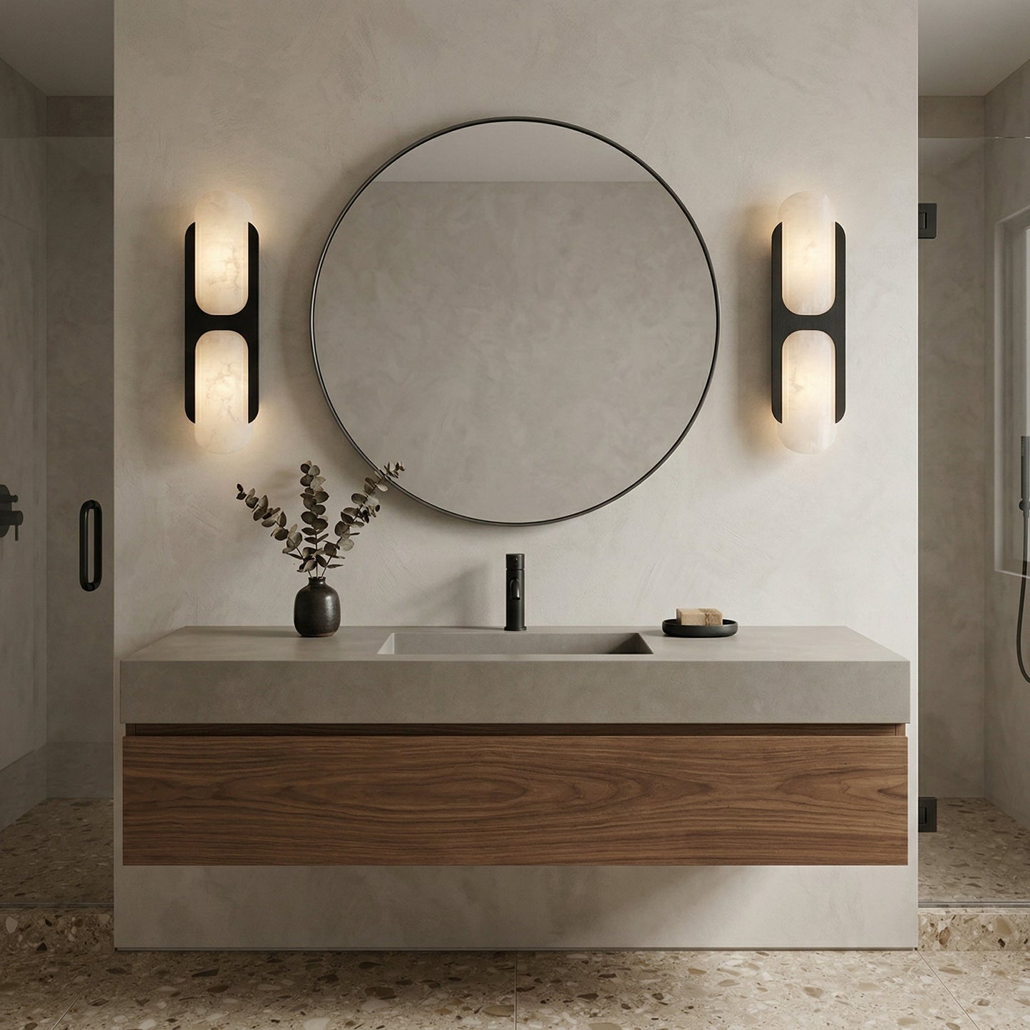 Odin Alabaster Wall Lamp