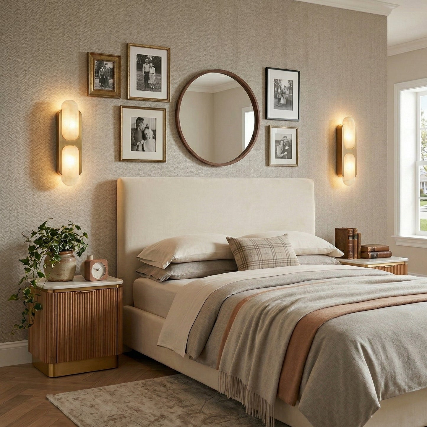 Odin Alabaster Wall Lamp