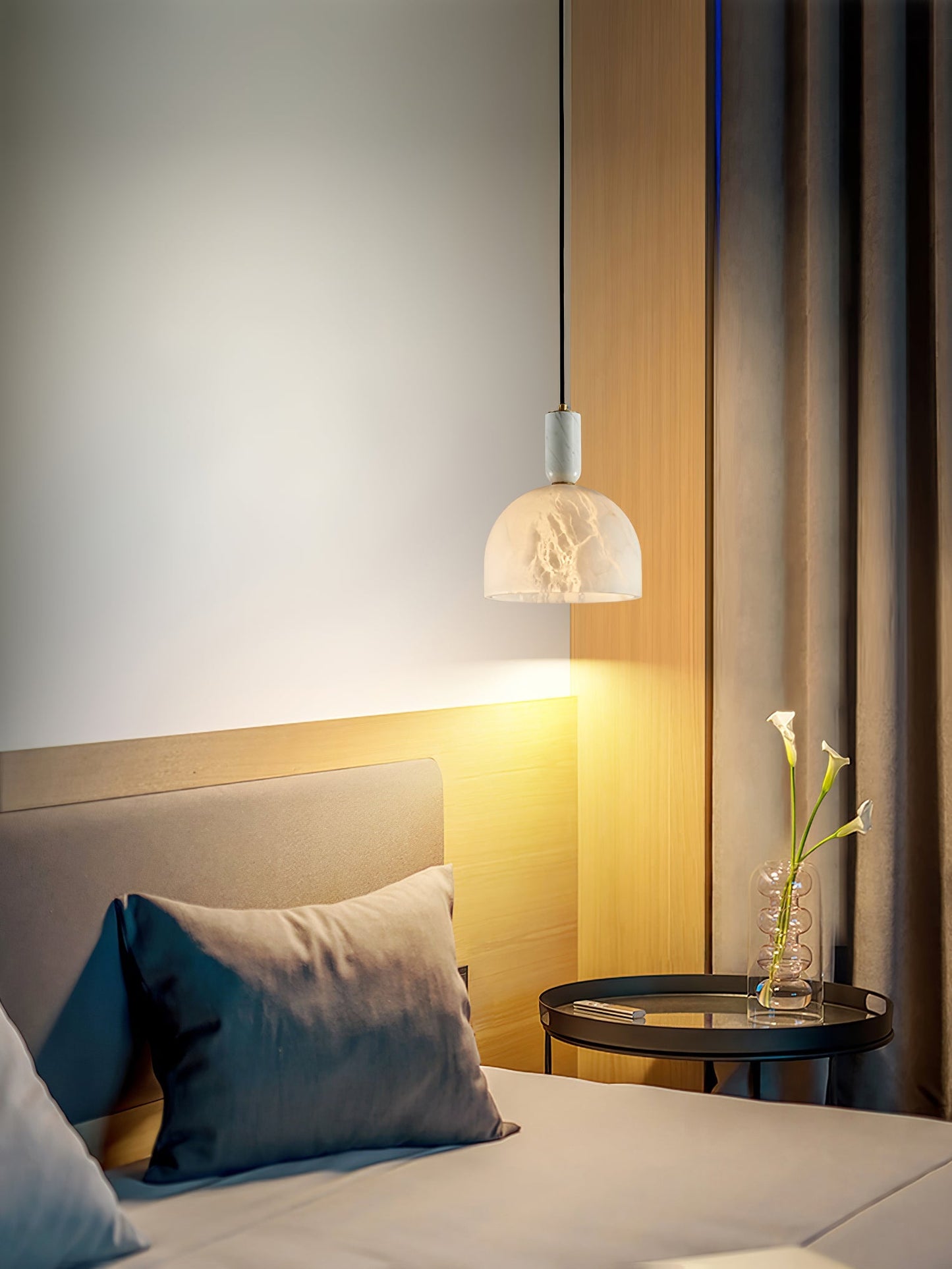Oki Alabaster Pendnat Light