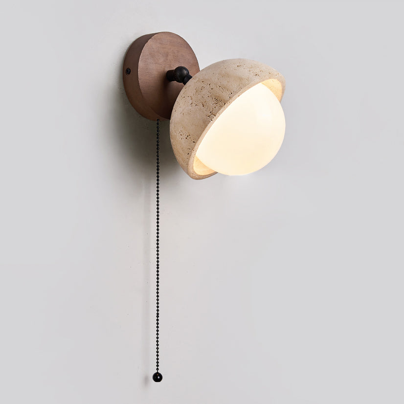 Ollina Travertine Wall Lamp