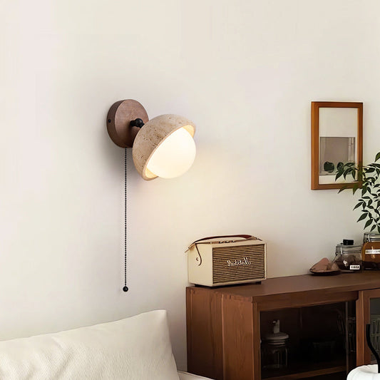 Ollina Travertine Wall Lamp