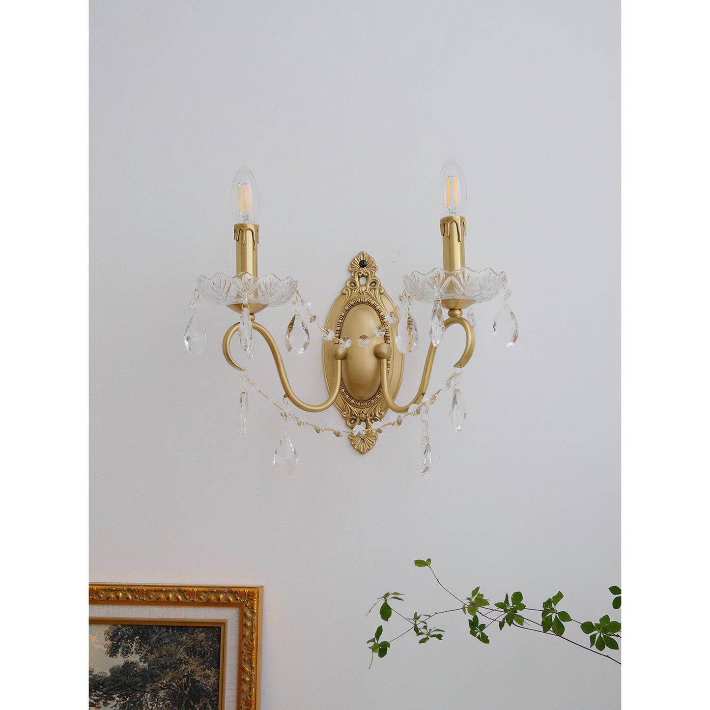 Ondersley Crystal Wall Lamp