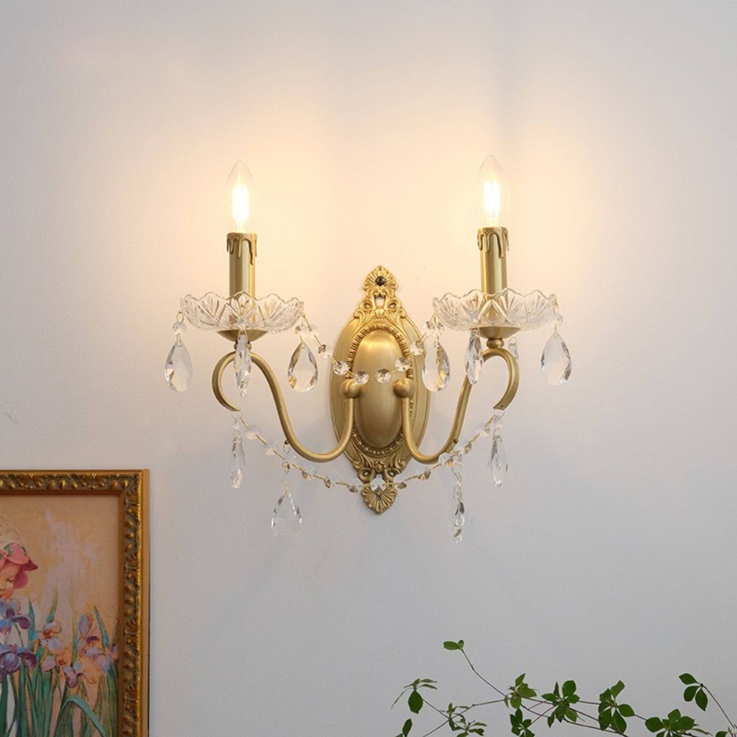 Ondersley Crystal Wall Lamp
