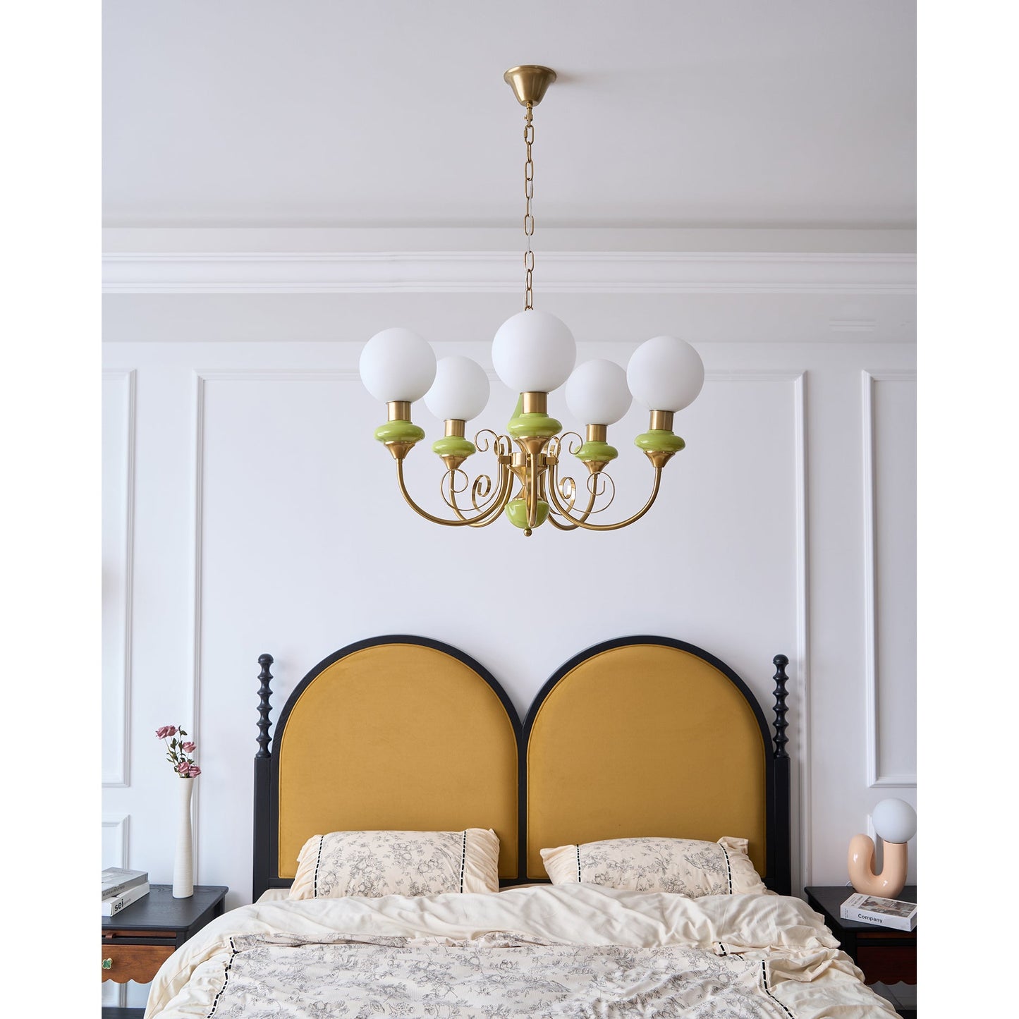 Onyx Glass Chandelier
