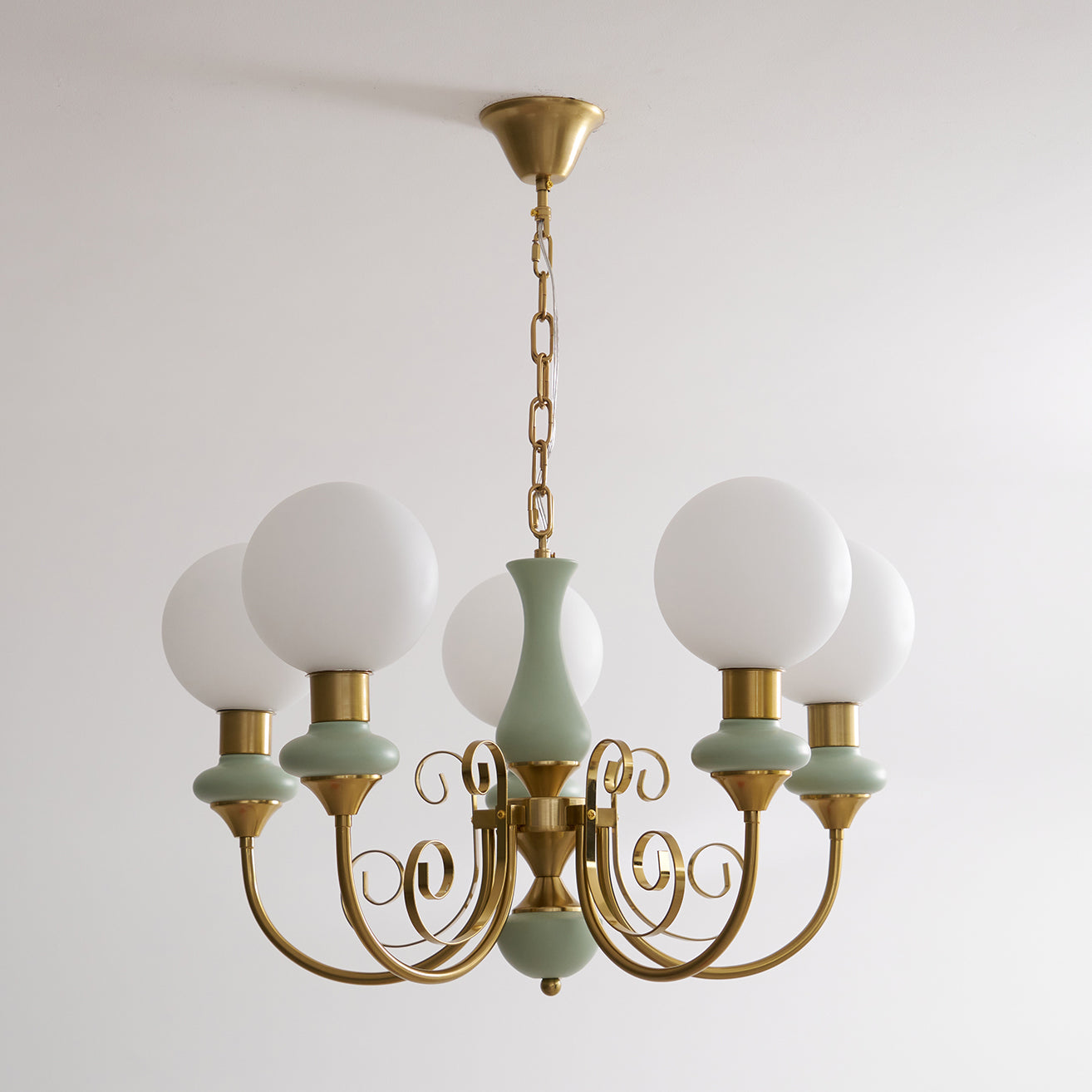 Onyx Glass Chandelier