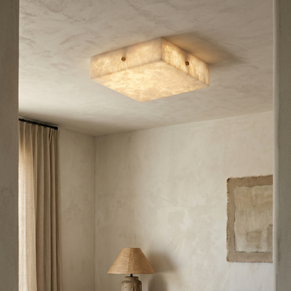 Arca Alabaster Flushmount Ceiling Light