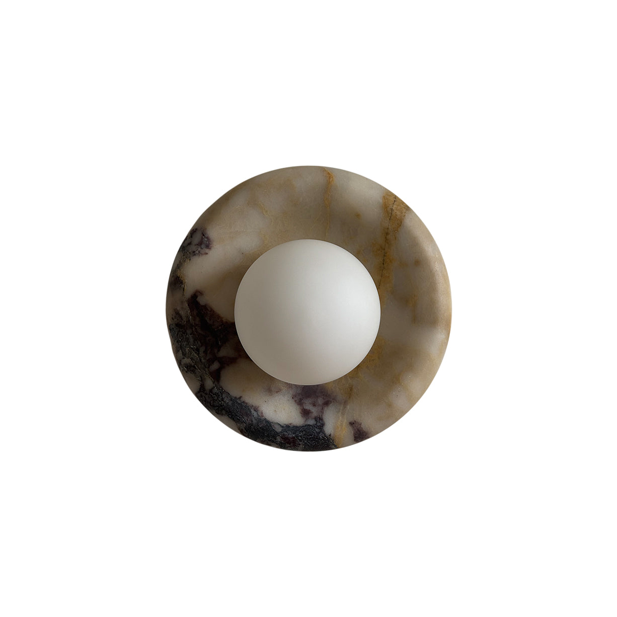 Orli Beige Marble Sconce