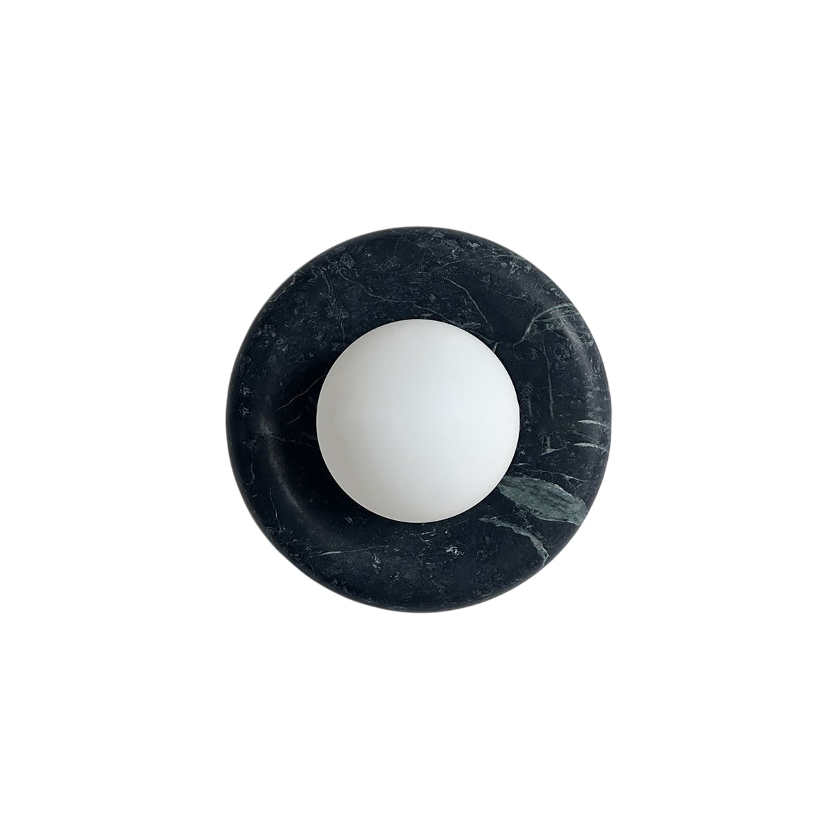 Orli Dark Green Marble Sconce