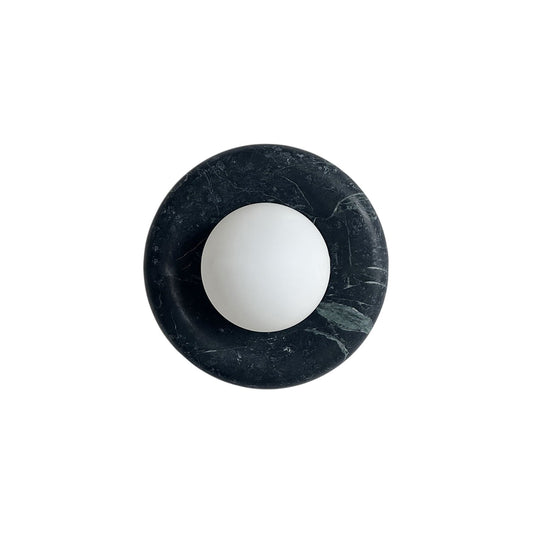 Orli Dark Green Marble Sconce