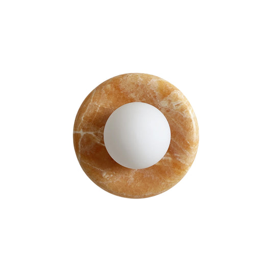 Orli Yellow Onyx Sconce