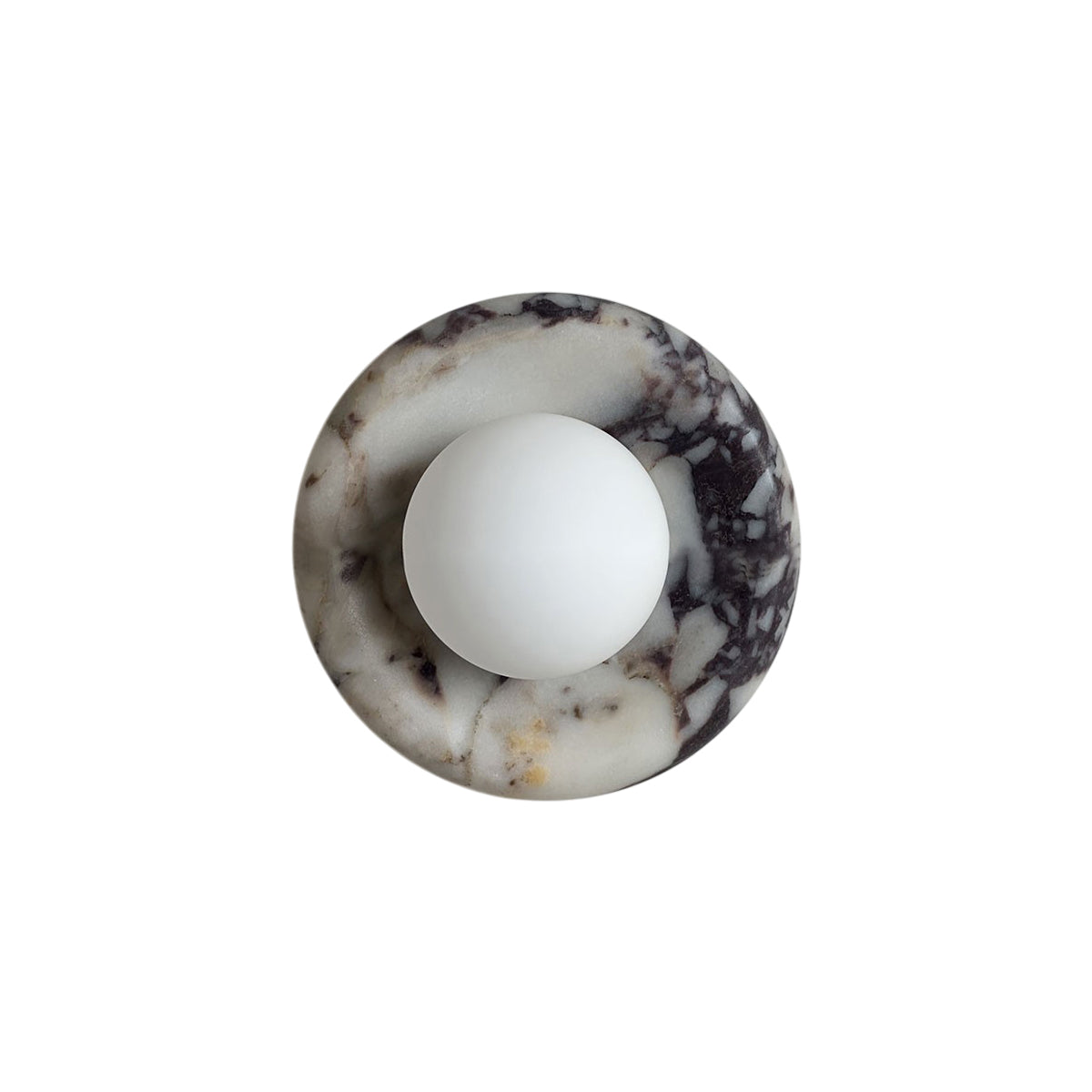 Orli White Marble Sconce