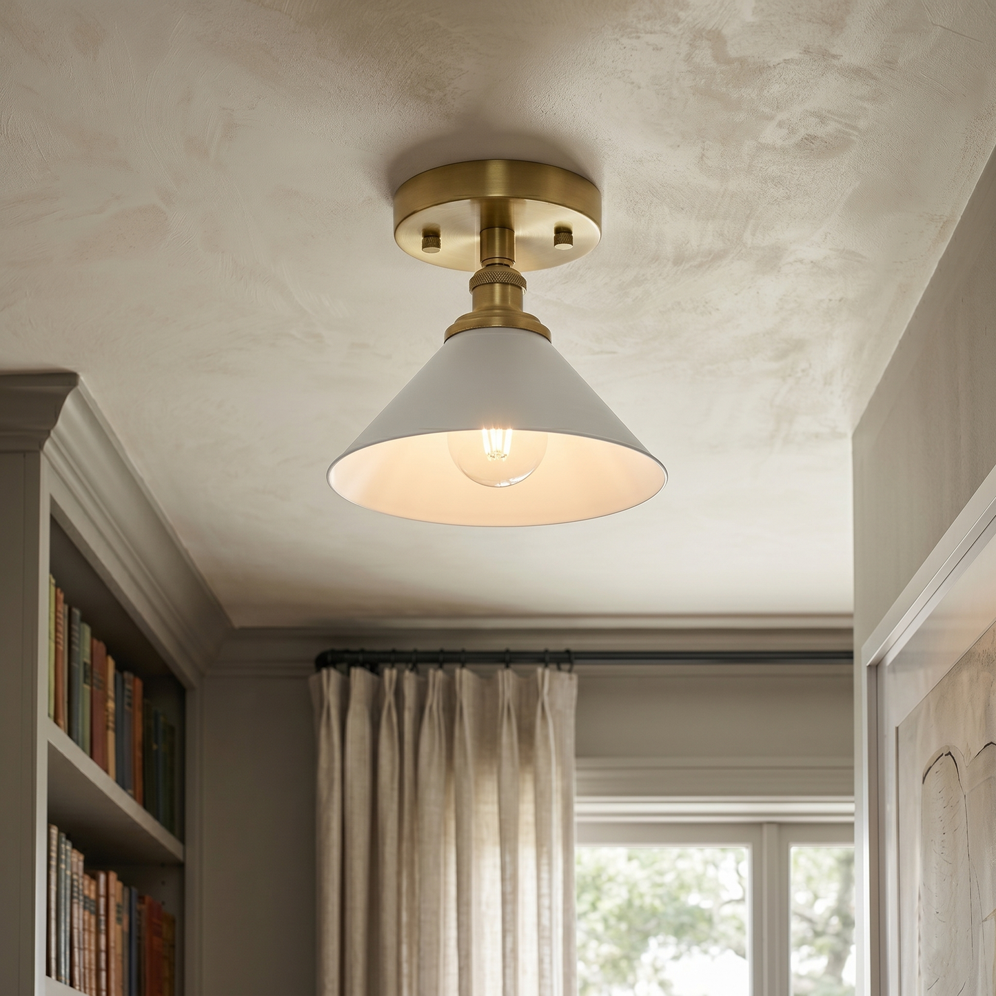 Thetford Ceiling Lamp
