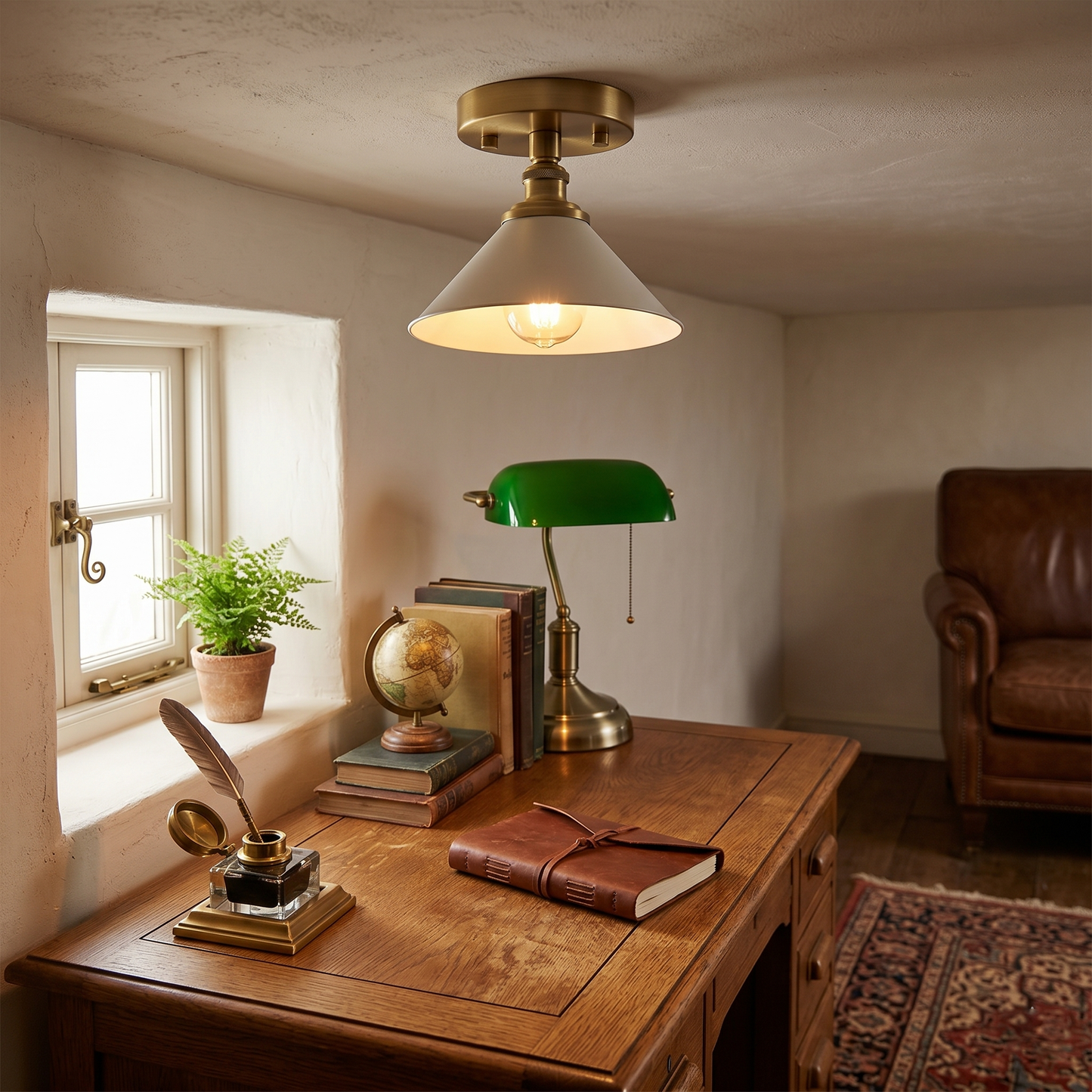 Thetford Ceiling Lamp
