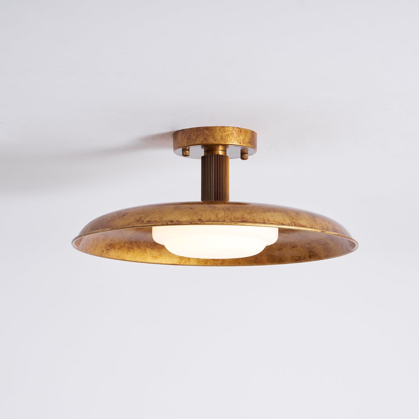 Pot-Lid Style Flat-Panel Ceiling Light
