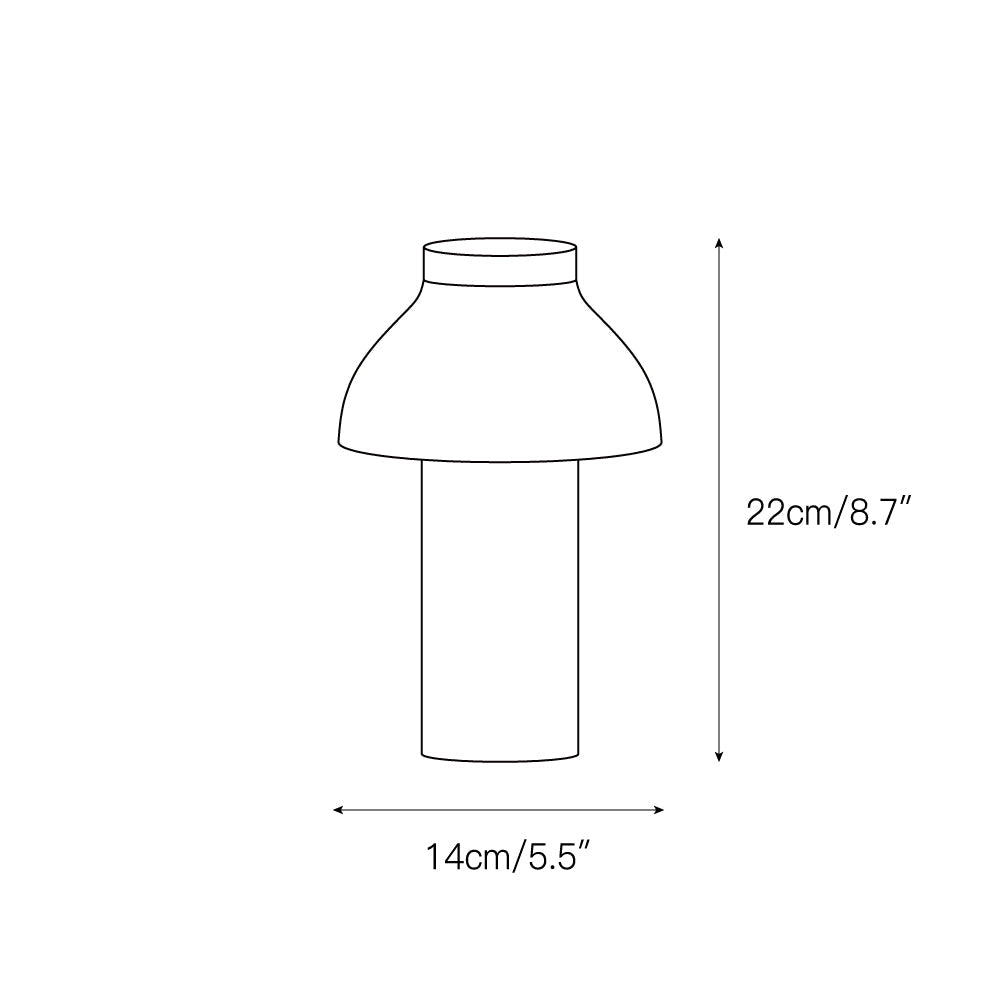 PC Portable Table Lamp (Built-in Battery)