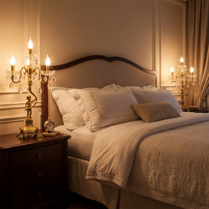 Pairpoint Candlestick Table Lamp