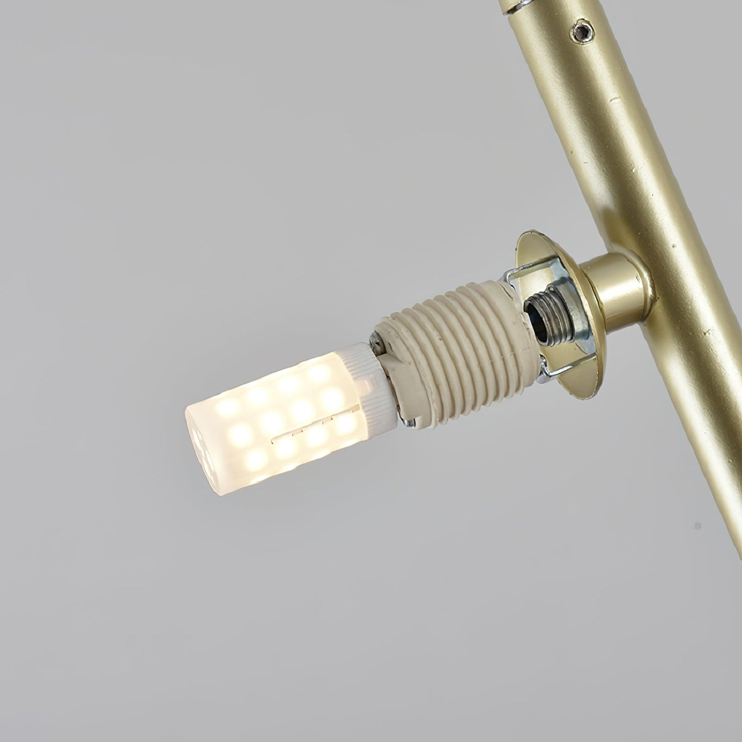 Contour Brass Linear Chandelier