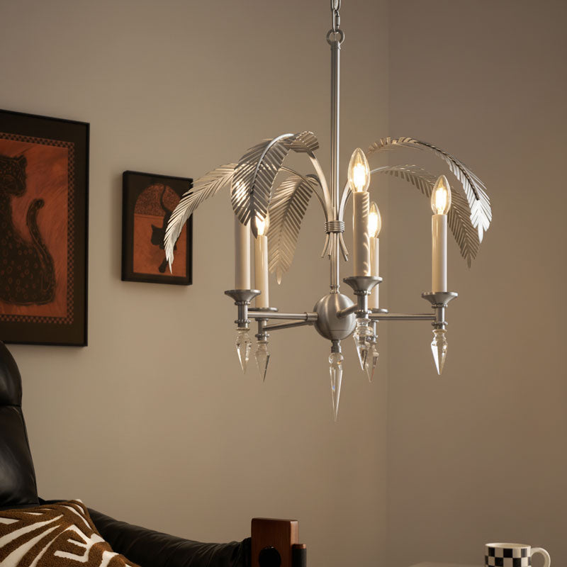 Palm Frond Chandelier