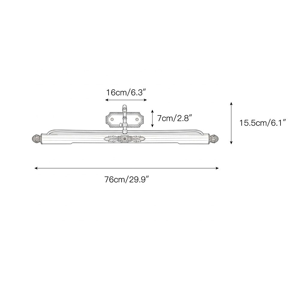 Pania Brass Wall Lamp