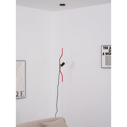 Floor-to-Ceiling Tension Cable Lamp – Adjustable Spotlight