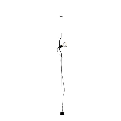 Floor-to-Ceiling Tension Cable Lamp – Adjustable Spotlight