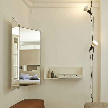 Floor-to-Ceiling Tension Cable Lamp – Adjustable Spotlight