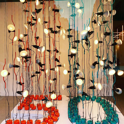 Floor-to-Ceiling Tension Cable Lamp – Adjustable Spotlight