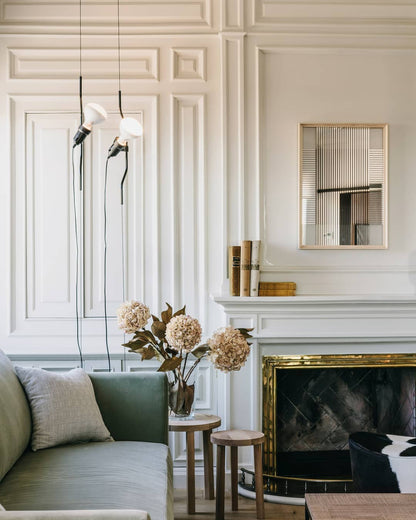 Floor-to-Ceiling Tension Cable Lamp – Adjustable Spotlight
