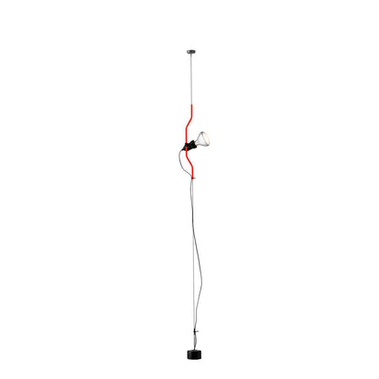 Floor-to-Ceiling Tension Cable Lamp – Adjustable Spotlight