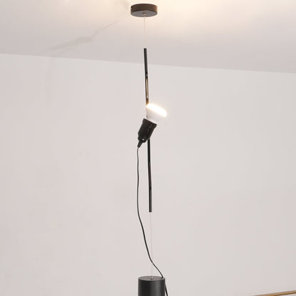 Floor-to-Ceiling Tension Cable Lamp – Adjustable Spotlight