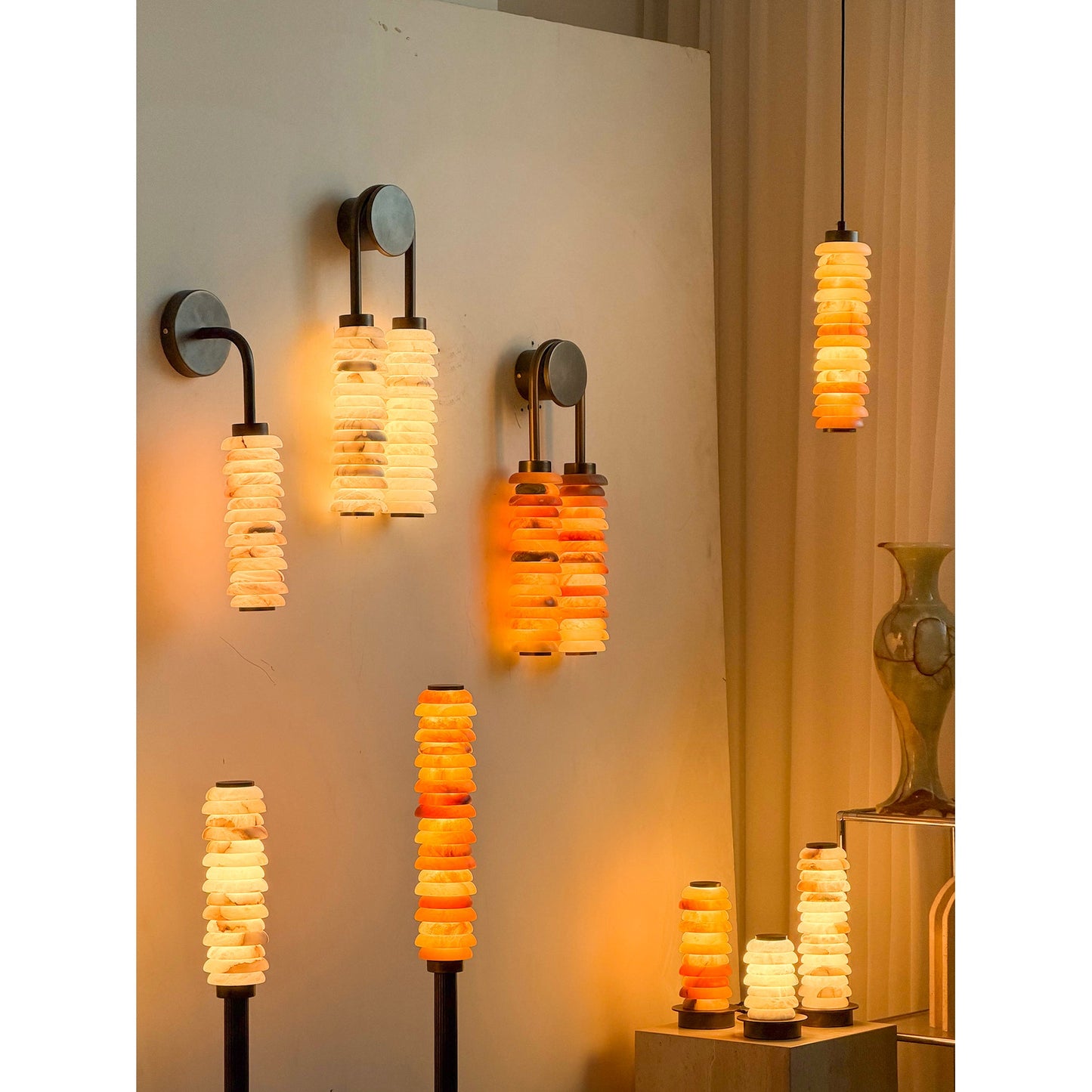 Payson Alabaster Wall Lamp