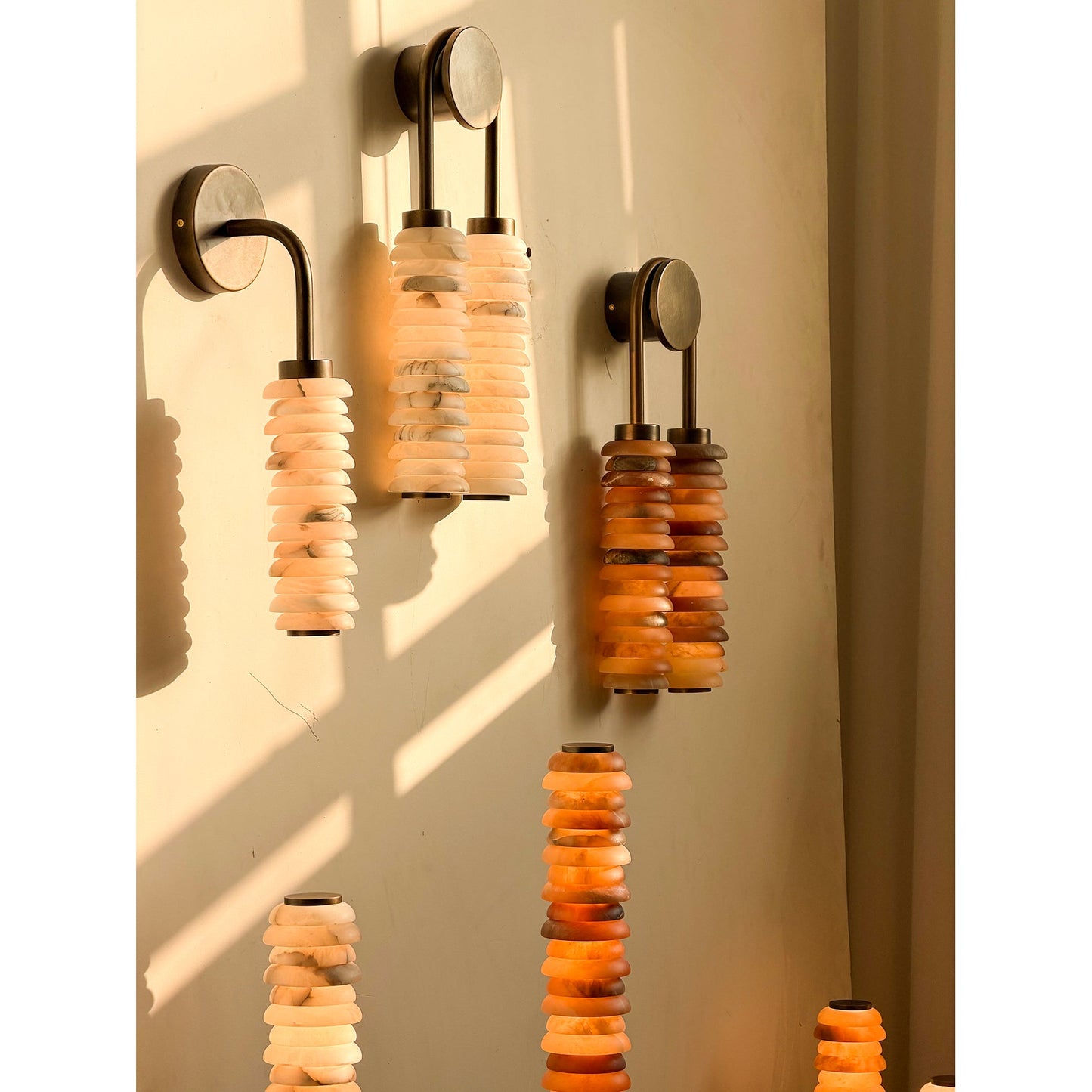 Payson Alabaster Wall Sconce