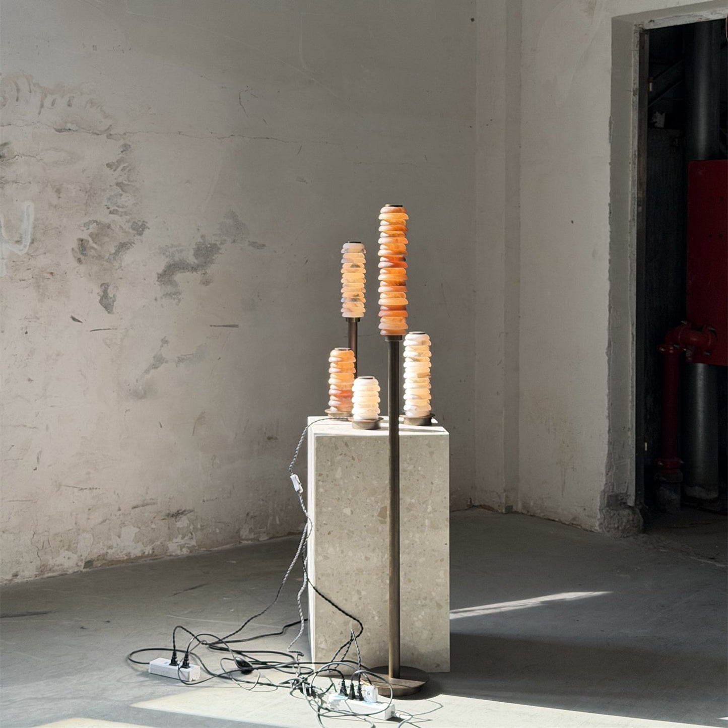 Payson Alabaster Floor Lamp