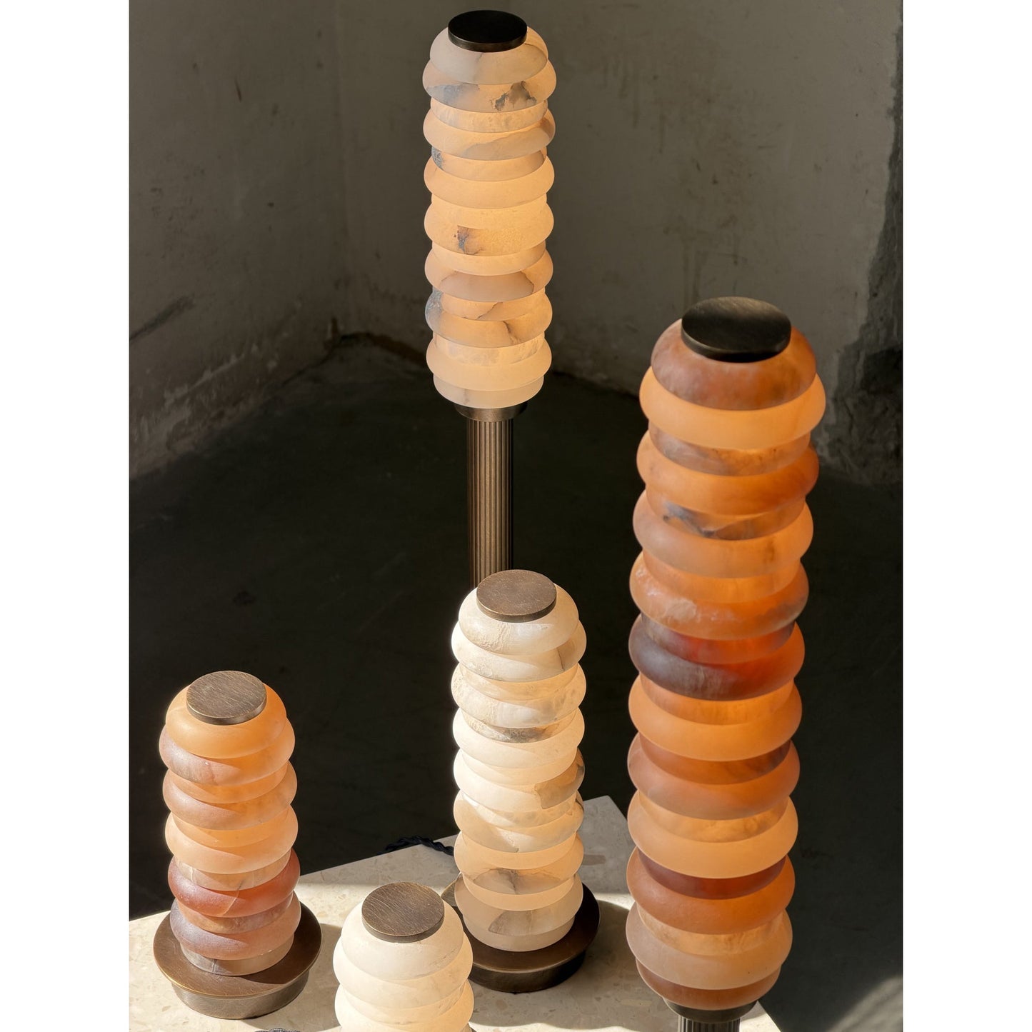 Payson Alabaster Floor Lamp