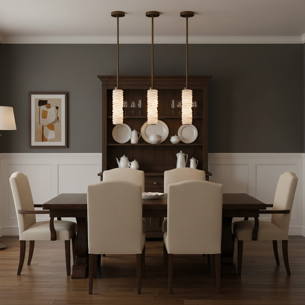 Payson Alabaster Pendant Lamp